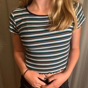 Target Cropped Tee